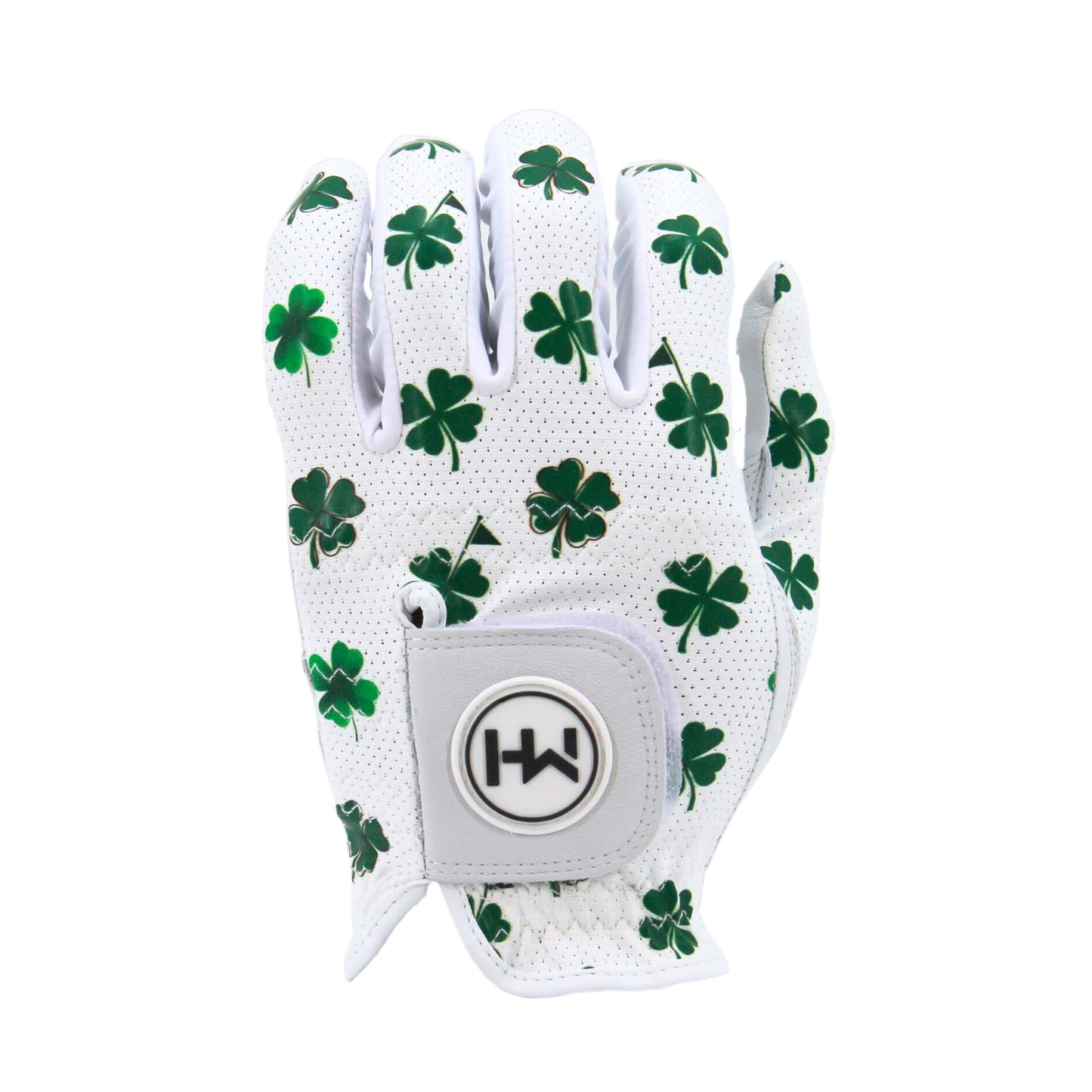 MULLIGAN HOOLIGAN® Men's Golf Glove | Unique Standout Design: Whiskey Cigar / Worn On Left Hand / Men's Medium