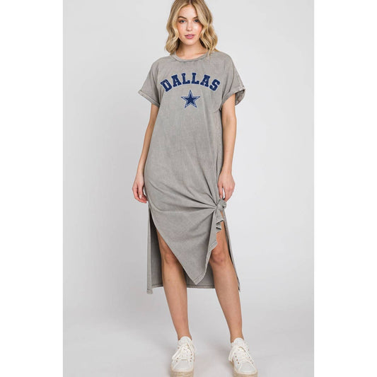 HRTandLUV - DALLAS MINERAL GRAPHIC DRESS