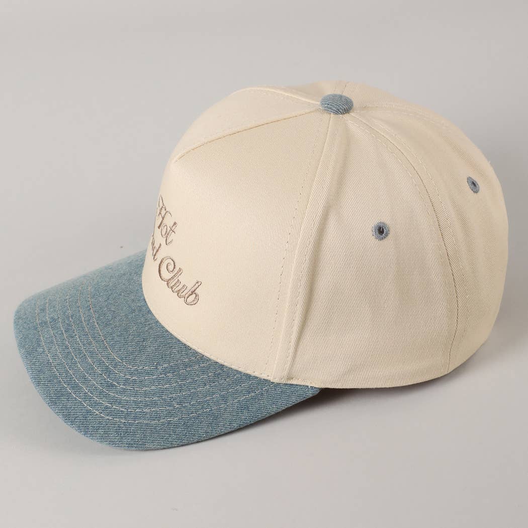 Fashion City - Hot Dad Club Lettering Embroidery Trucker Hat
