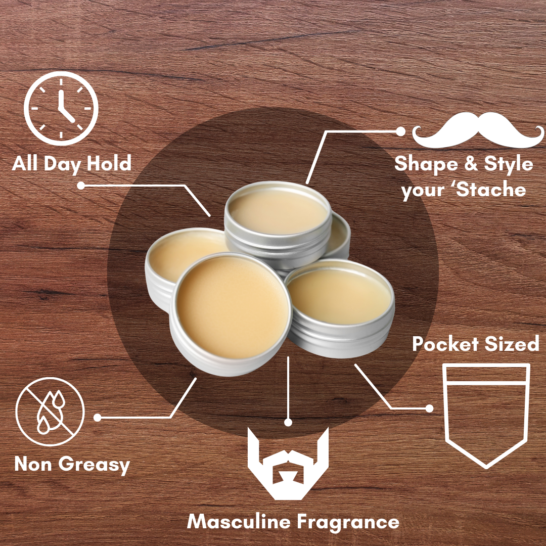 GENTS FINE GROOMING PRODUCTS - Gents Mustache Wax – Strong Hold