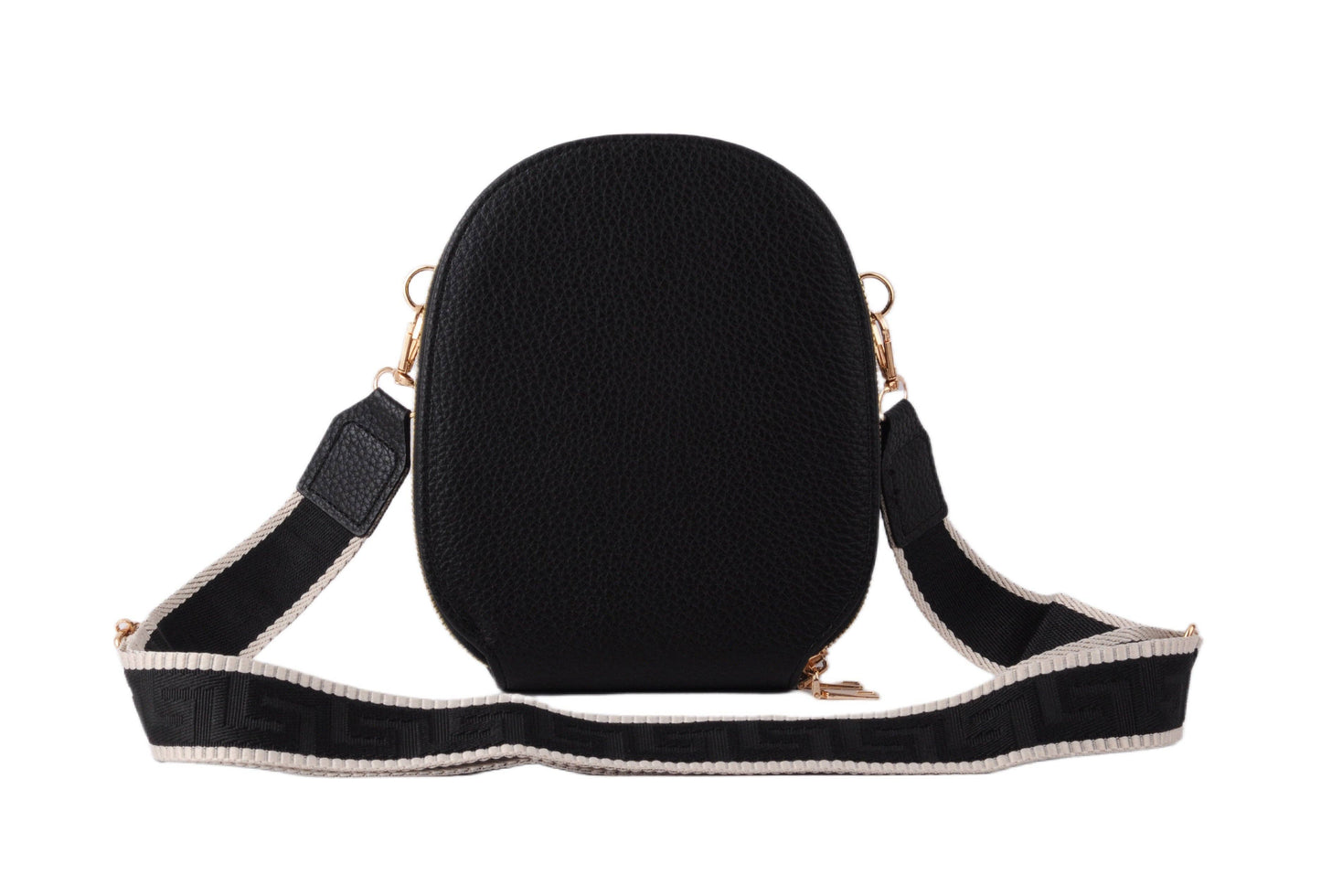 Most Wanted USA - Crossbody Bag with Bee Hardware and Web Strap