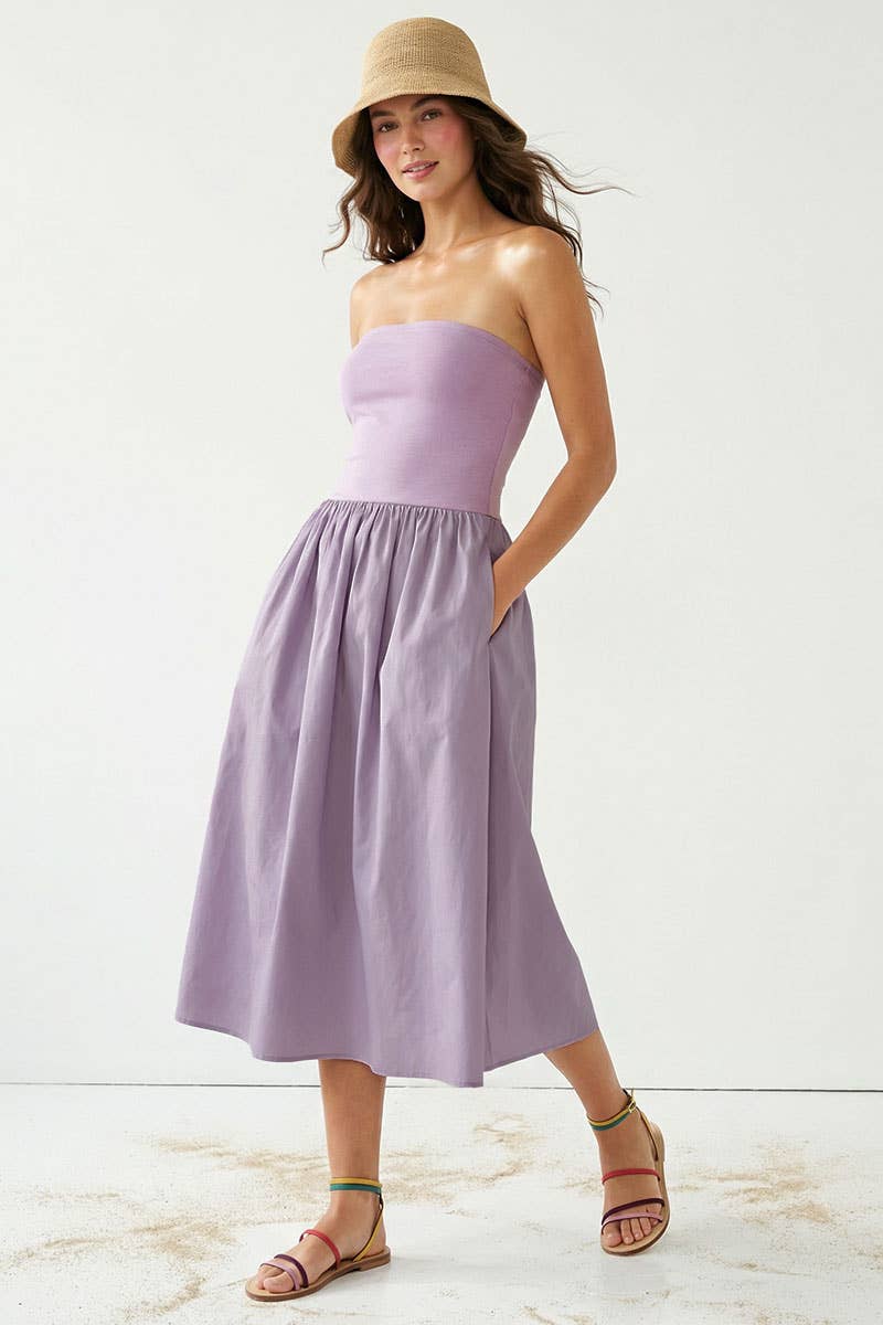 Tube Top Maxi Dress