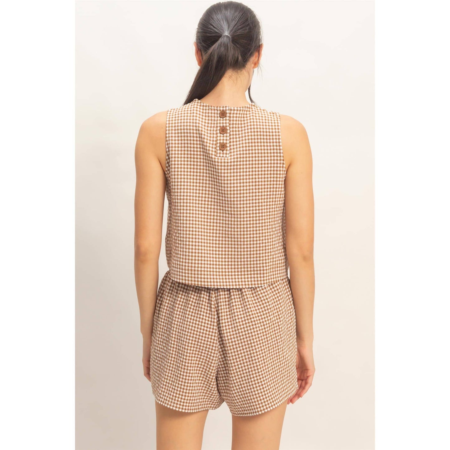 HYFVE - Gingham Skort Set