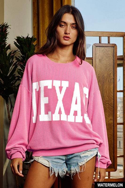 Queen Fashion - Texas comfy graphic sweatshirt