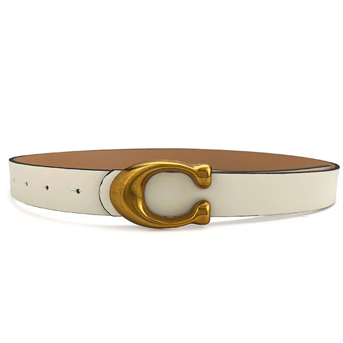 ACCITY - WOMEN FASHION RETRO U-BUCKLE BELT_CWABE0136