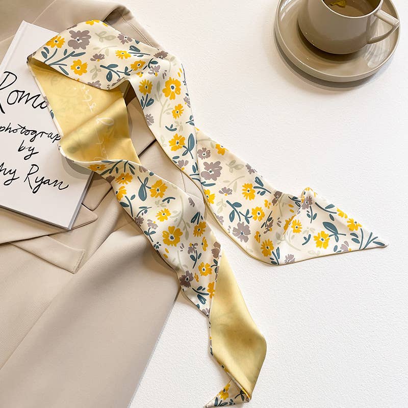 MKS America - Yellow-Toned Multifunctional Decorative Scarf Headband