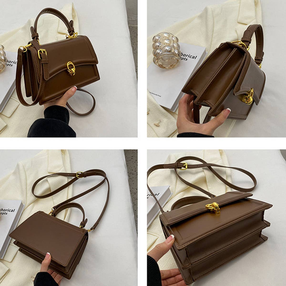 ACCITY - HIGH-END ARMPIT HANDBAG SHOULDER BAG_CWAB1546