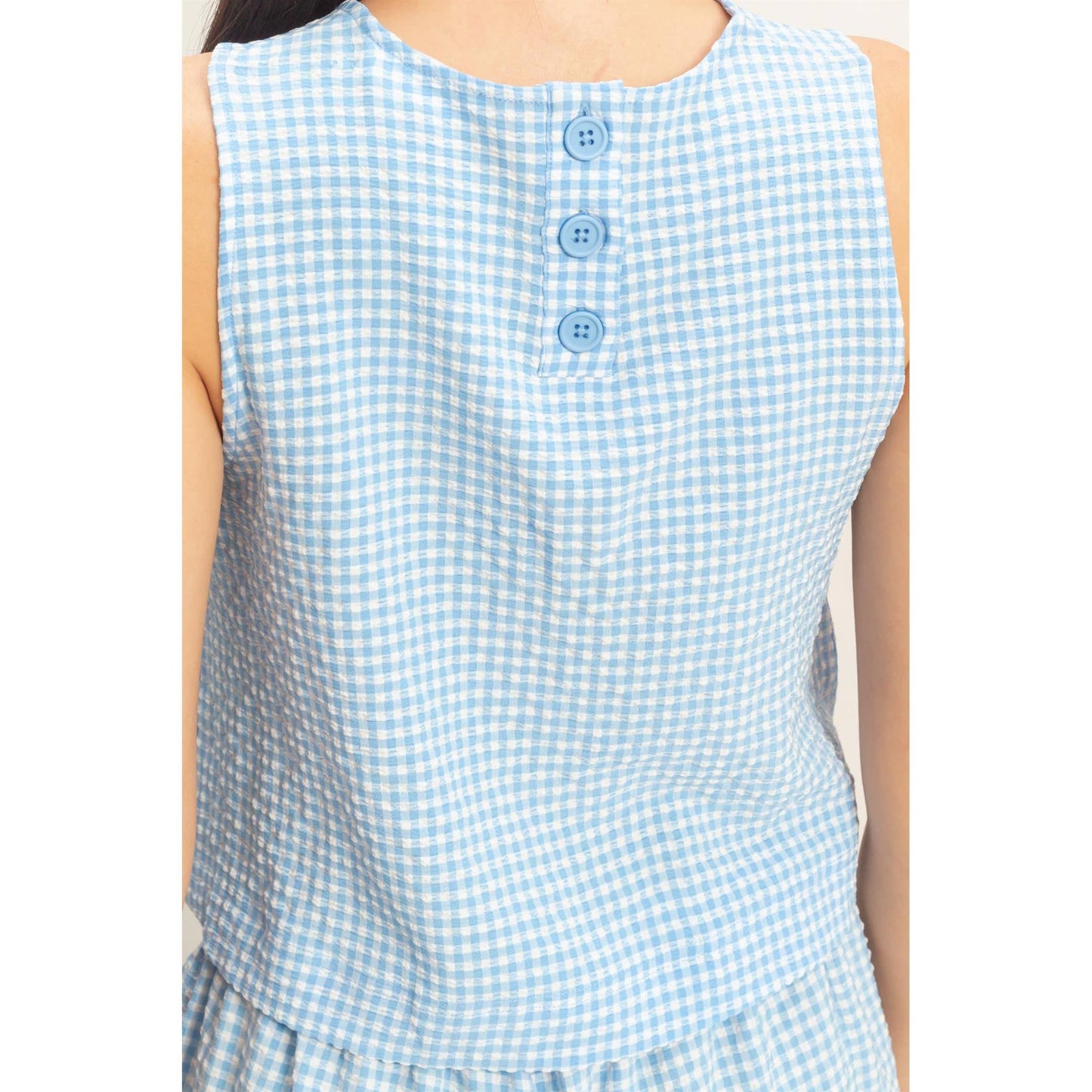 HYFVE - Gingham Skort Set