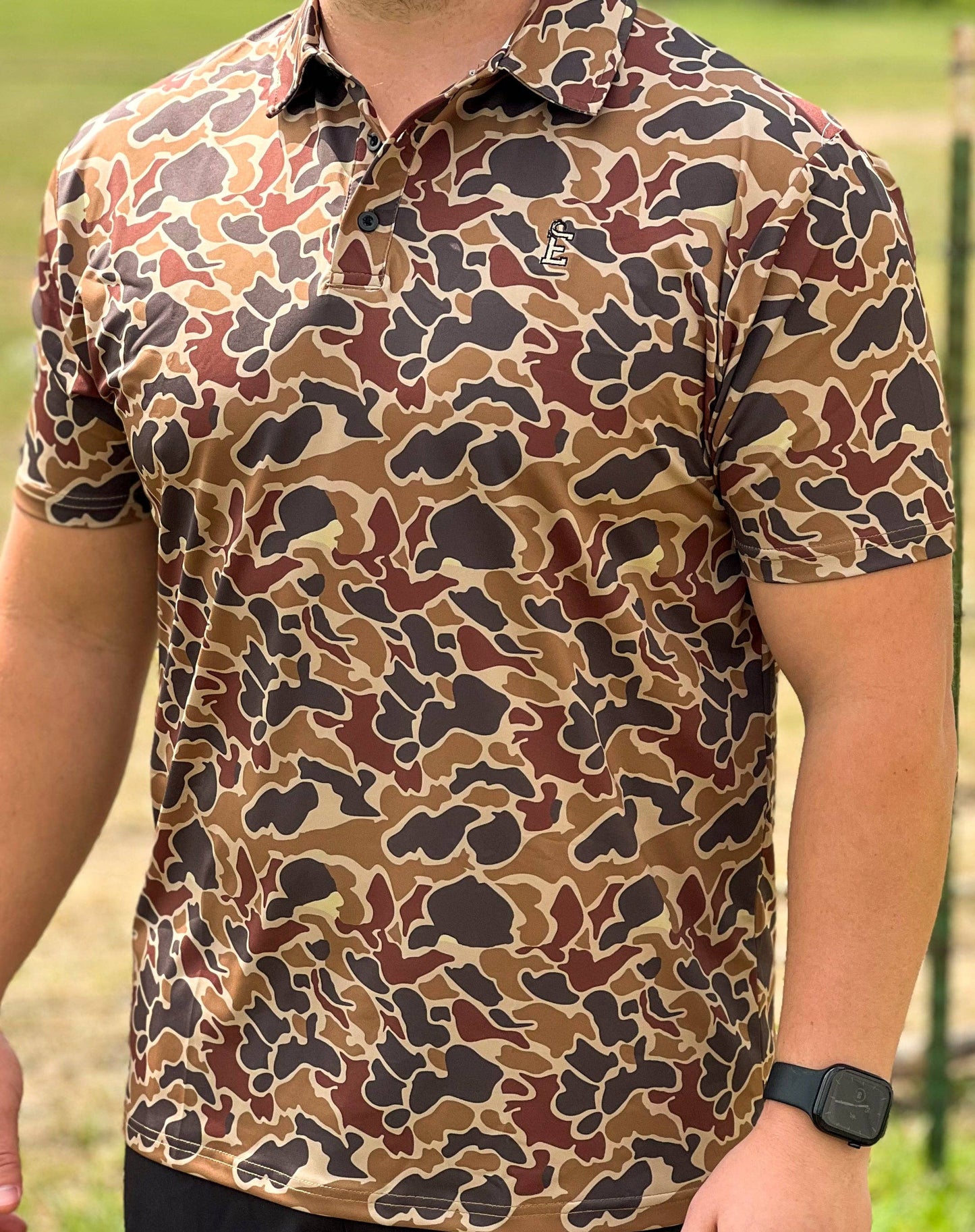 Embry Outdoors - Duck Camo Golf Polo