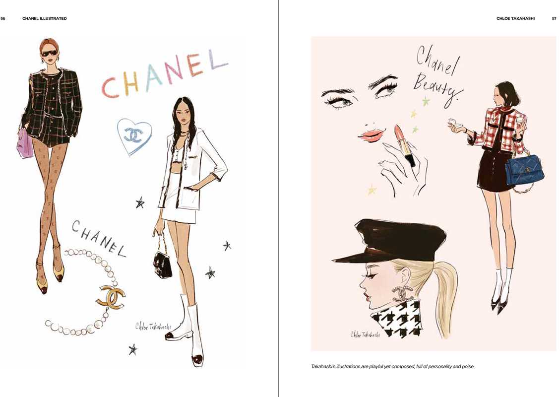 Simon & Schuster - Chanel Illustrated by Siska Lyssens