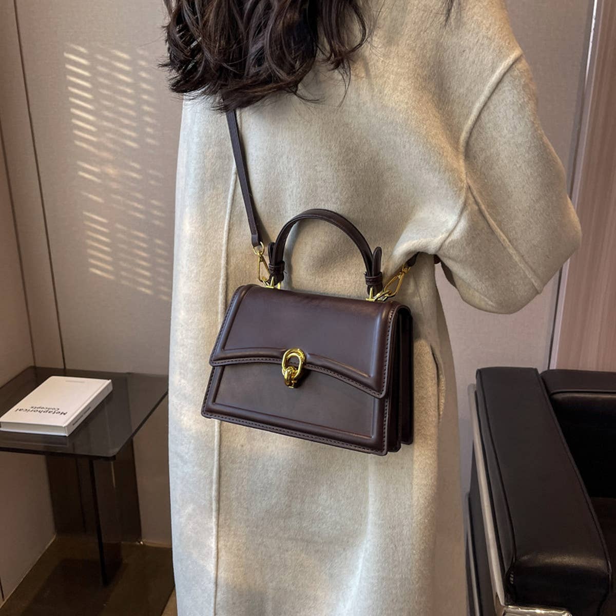ACCITY - HIGH-END ARMPIT HANDBAG SHOULDER BAG_CWAB1546