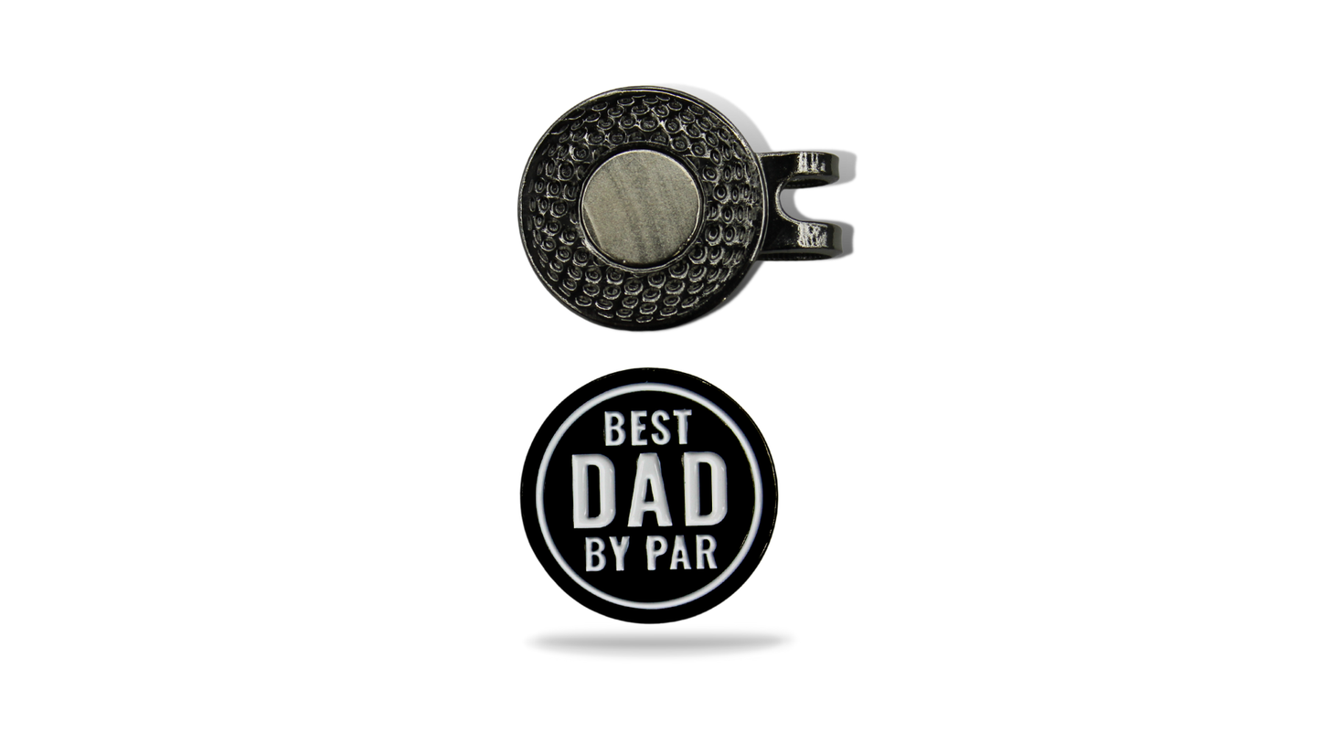 BEST DAD BY PAR BALL MARKER