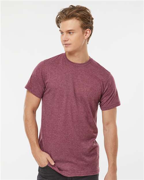 Total Apparel - Tultex Men's Poly-Rich Blank T-Shirt 65/35 Sublimation | 241