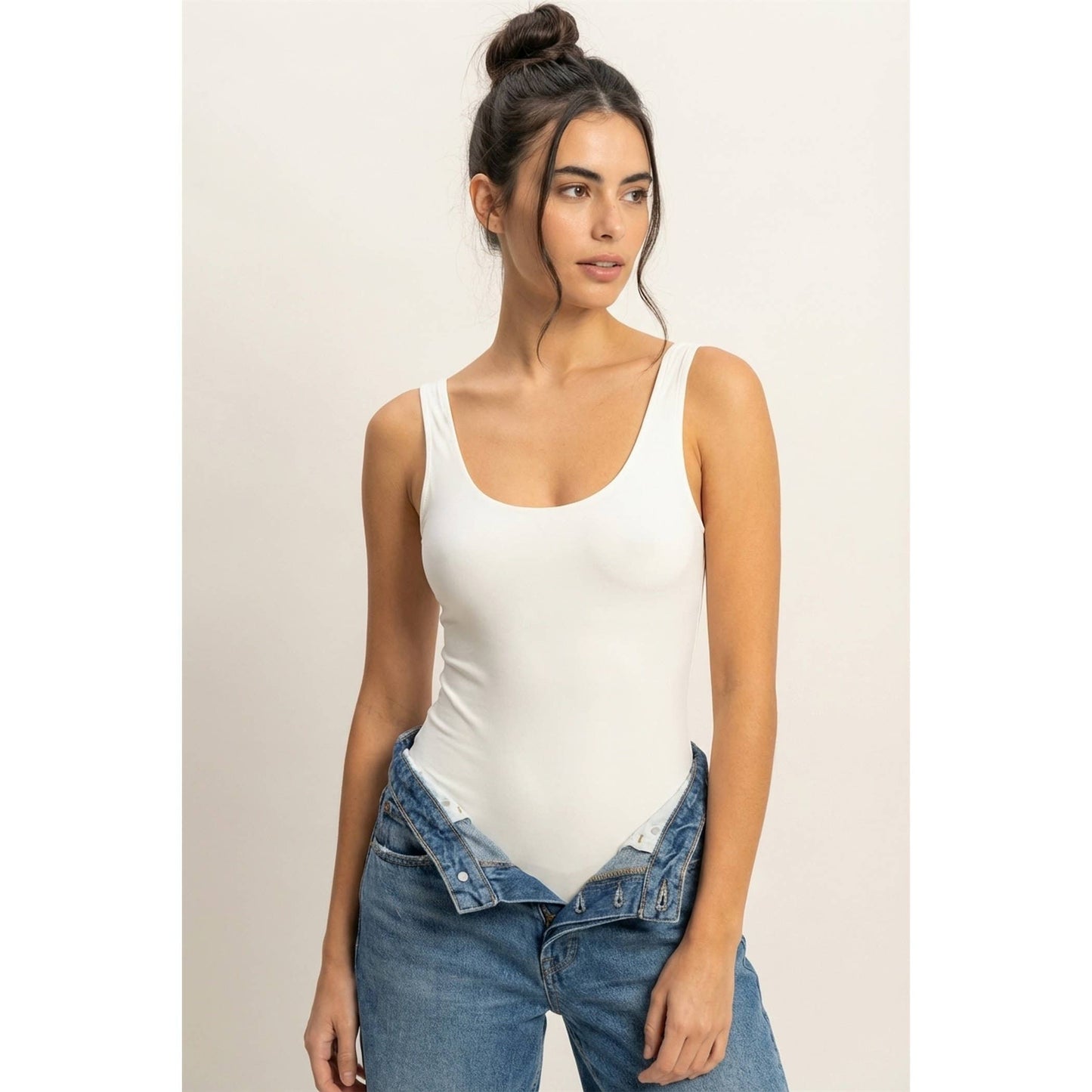 HYFVE - Scoop Neck Tank Bodysuit