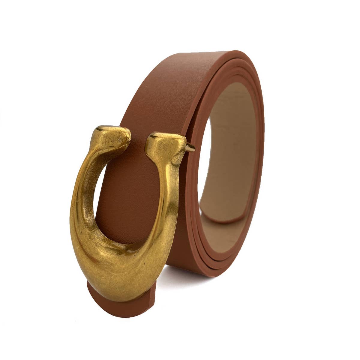 ACCITY - WOMEN FASHION RETRO U-BUCKLE BELT_CWABE0136