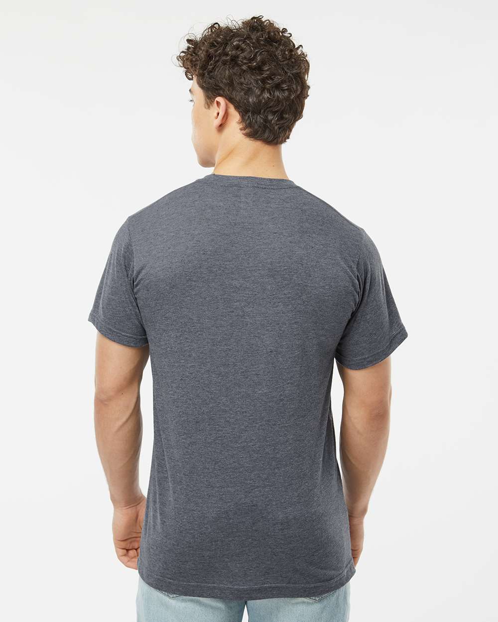 Total Apparel - Tultex Men's Poly-Rich Blank T-Shirt 65/35 Sublimation | 241