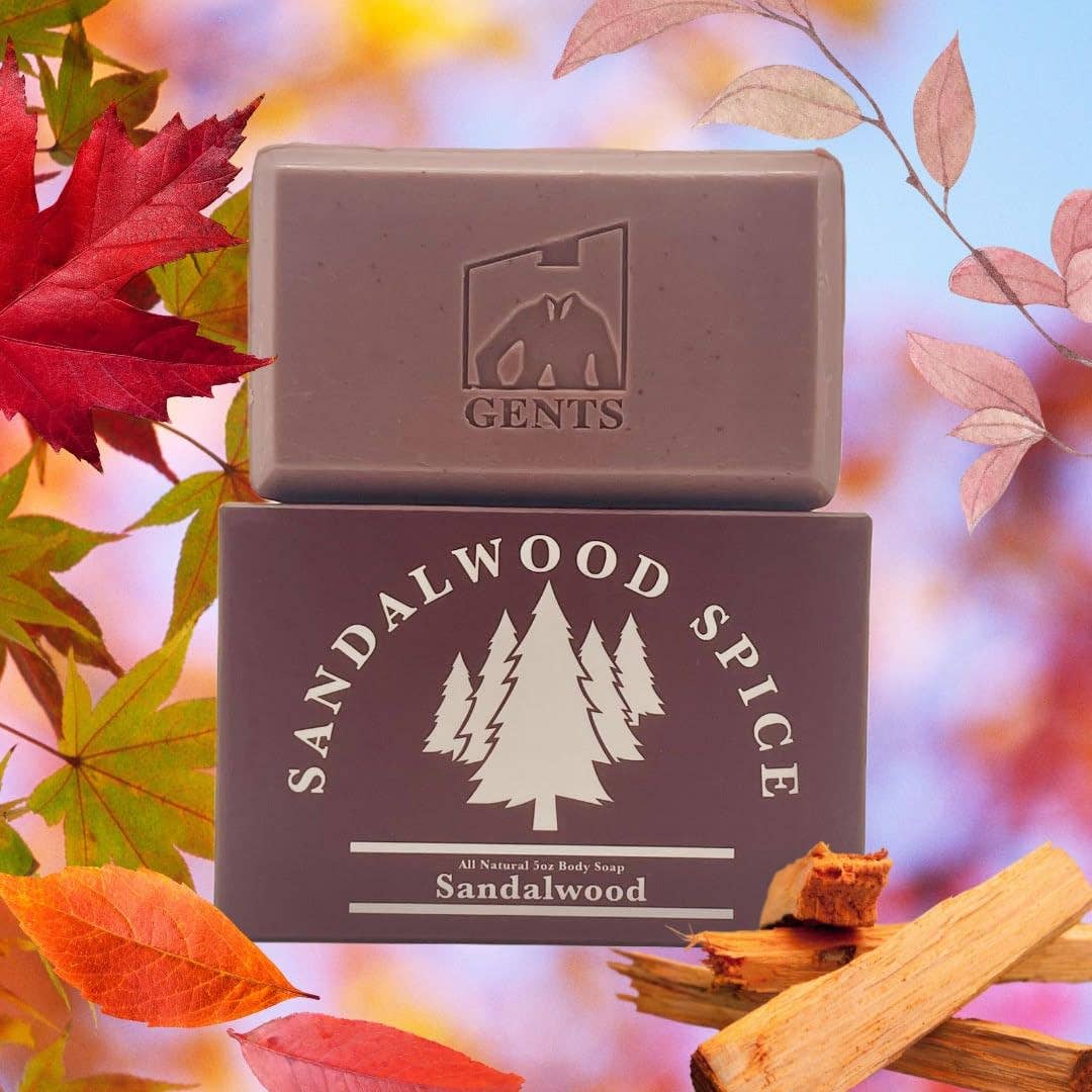 GENTS FINE GROOMING PRODUCTS - GENTS Body Soaps 5 oz All Natural 5 DIFFERENT SCENTS