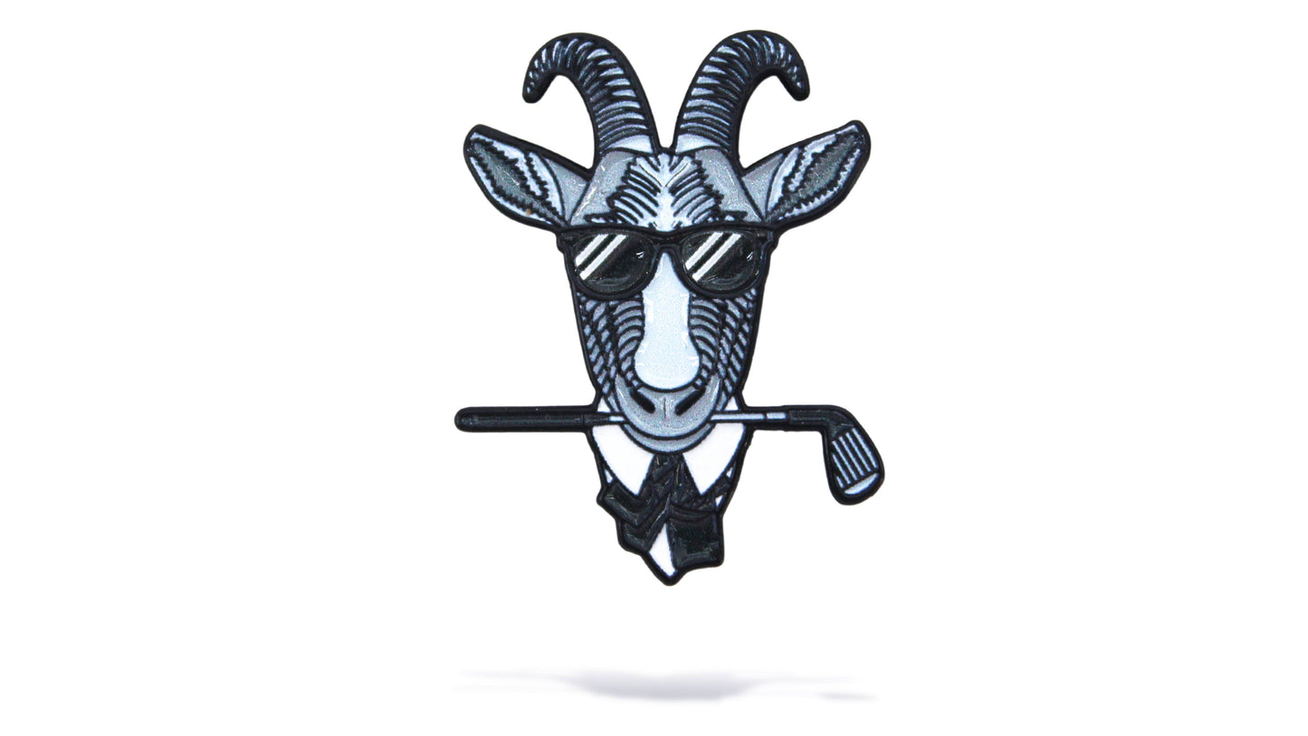 G.O.A.T Golf Ball Marker + Magnetic Hat Clip