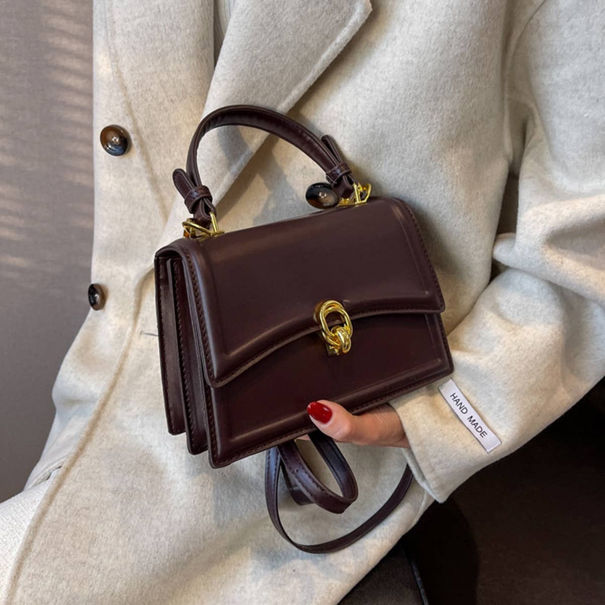 ACCITY - HIGH-END ARMPIT HANDBAG SHOULDER BAG_CWAB1546