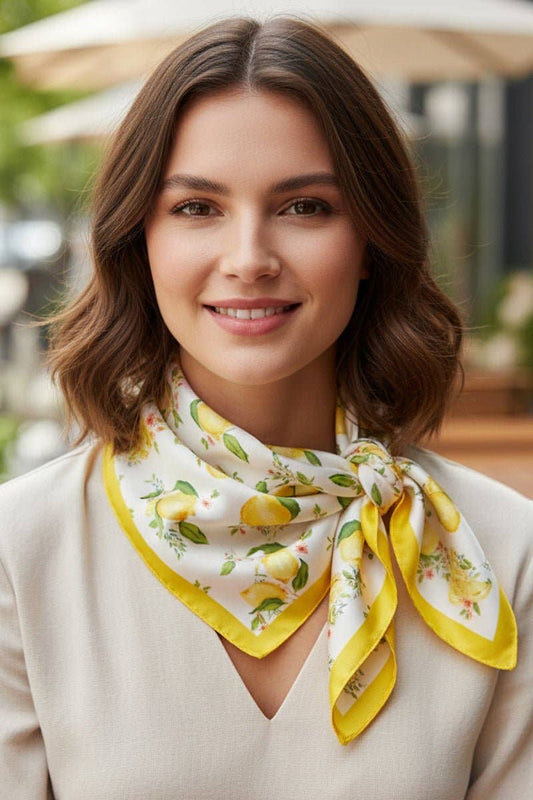 Zest Mode Square Satin Scarf