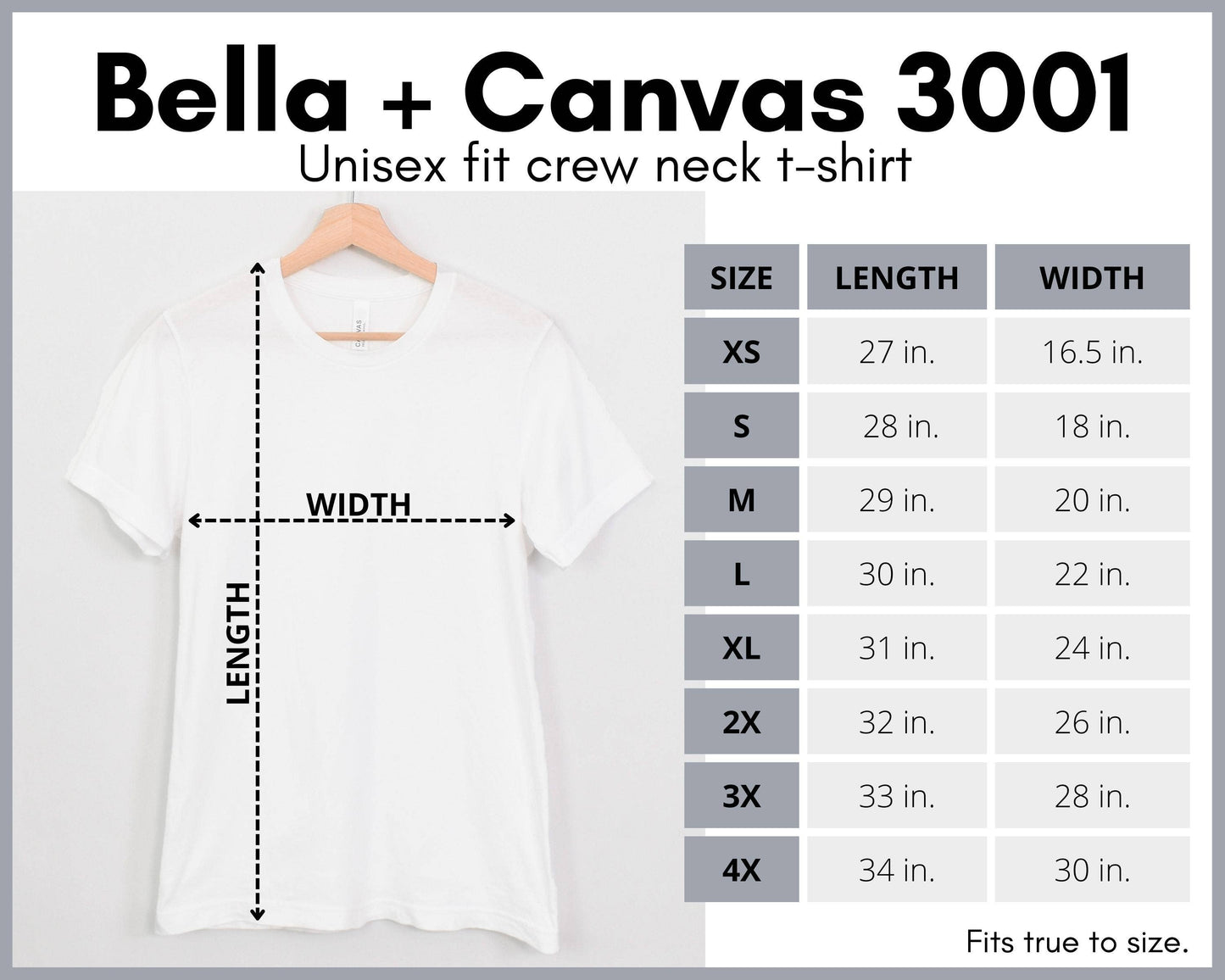 Total Apparel - Bella Canvas Unisex Jersey Soft Blank T-Shirt | 3001C