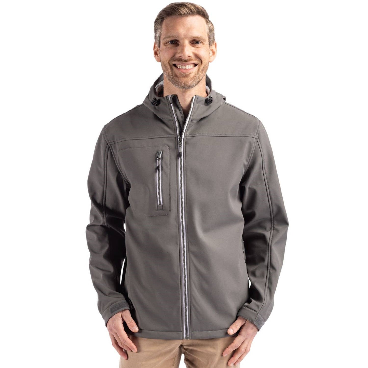 Cutter&Beck Black Hooded Jacket