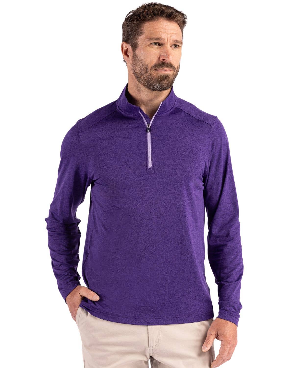 Cutter & Buck Coastline Epic Comfort Mens 1/4 Zip