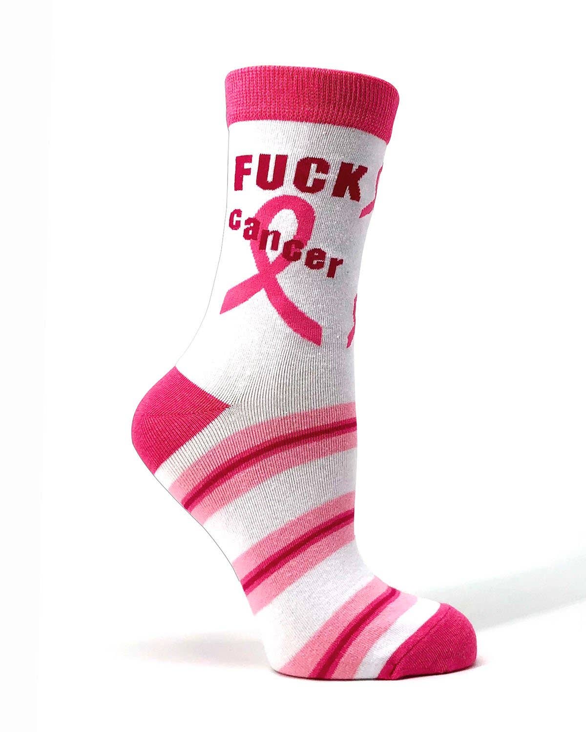 Fabdaz - F**k Cancer Women's Crew Socks
