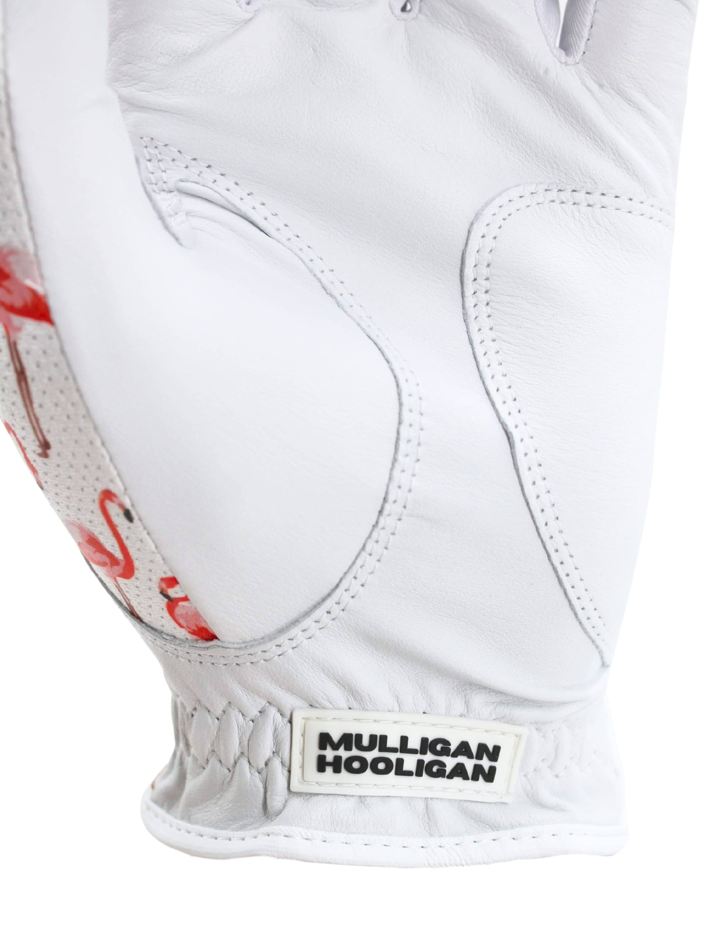MULLIGAN HOOLIGAN® Men's Golf Glove | Unique Standout Design: Whiskey Cigar / Worn On Left Hand / Men's Medium