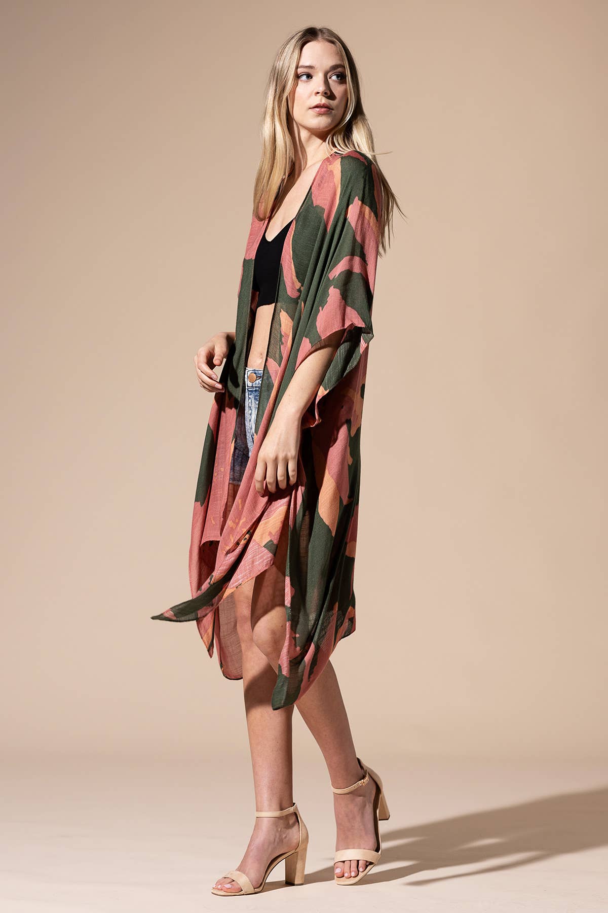 Urbanista - Sweeping Floral Kimono