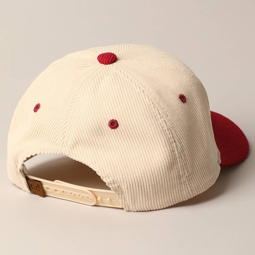 Fashion City - Sounds like Bullshit Corduroy Trucker Baseball Cap