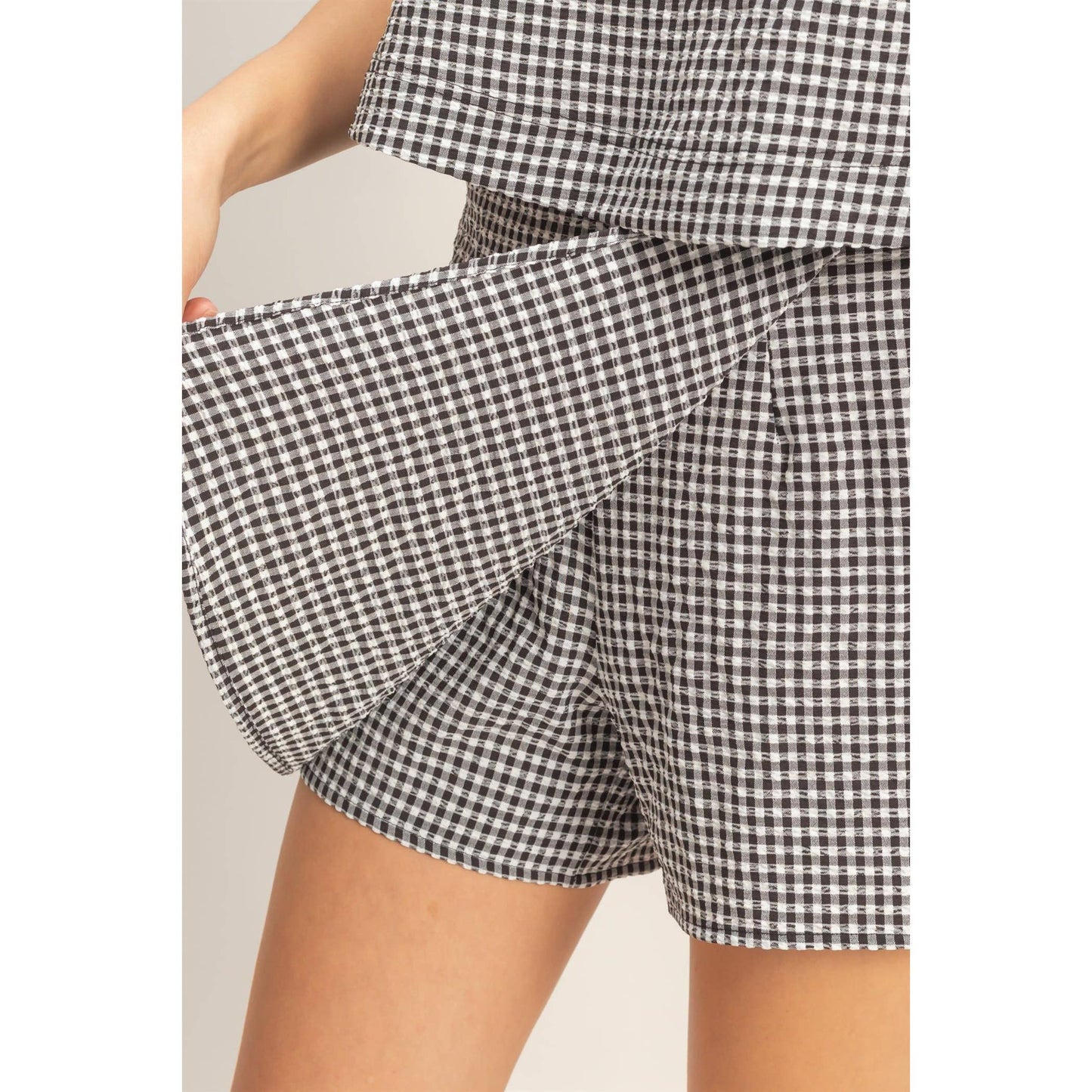 HYFVE - Gingham Skort Set