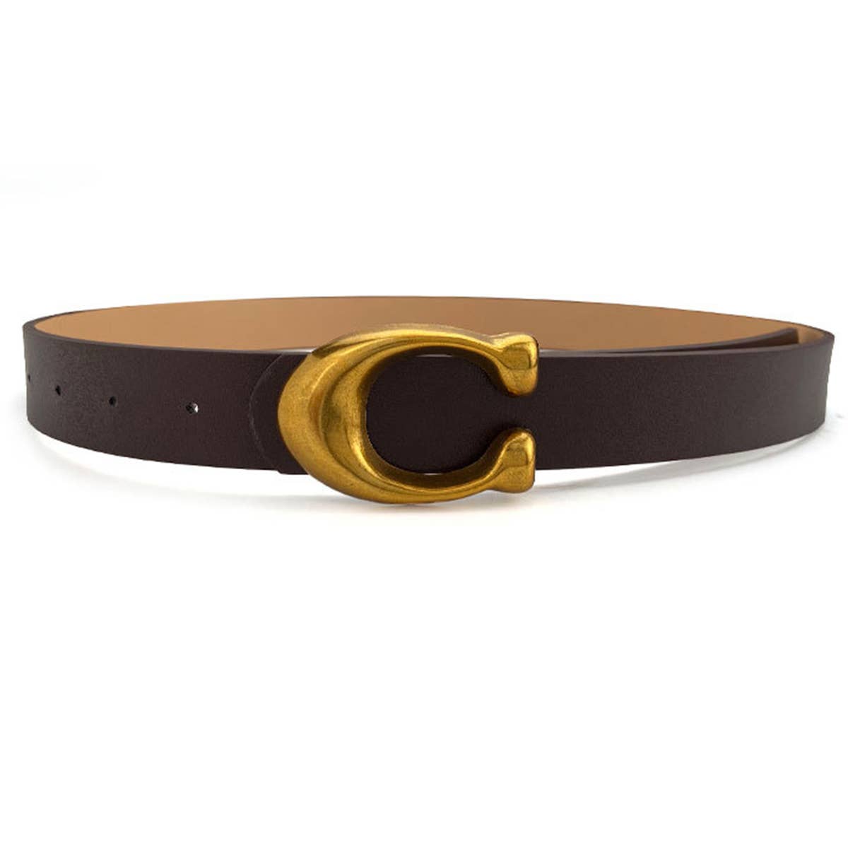 ACCITY - WOMEN FASHION RETRO U-BUCKLE BELT_CWABE0136
