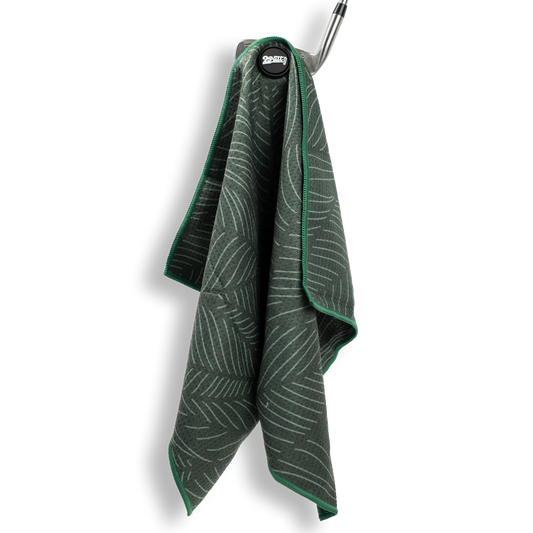 2Putt - Bermuda Leaf Magnet Golf Towel