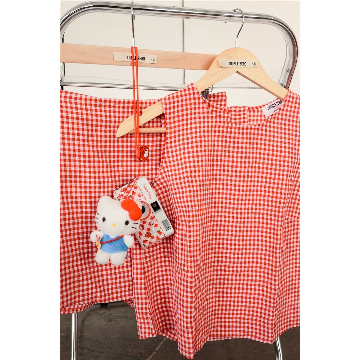 HYFVE - Gingham Skort Set