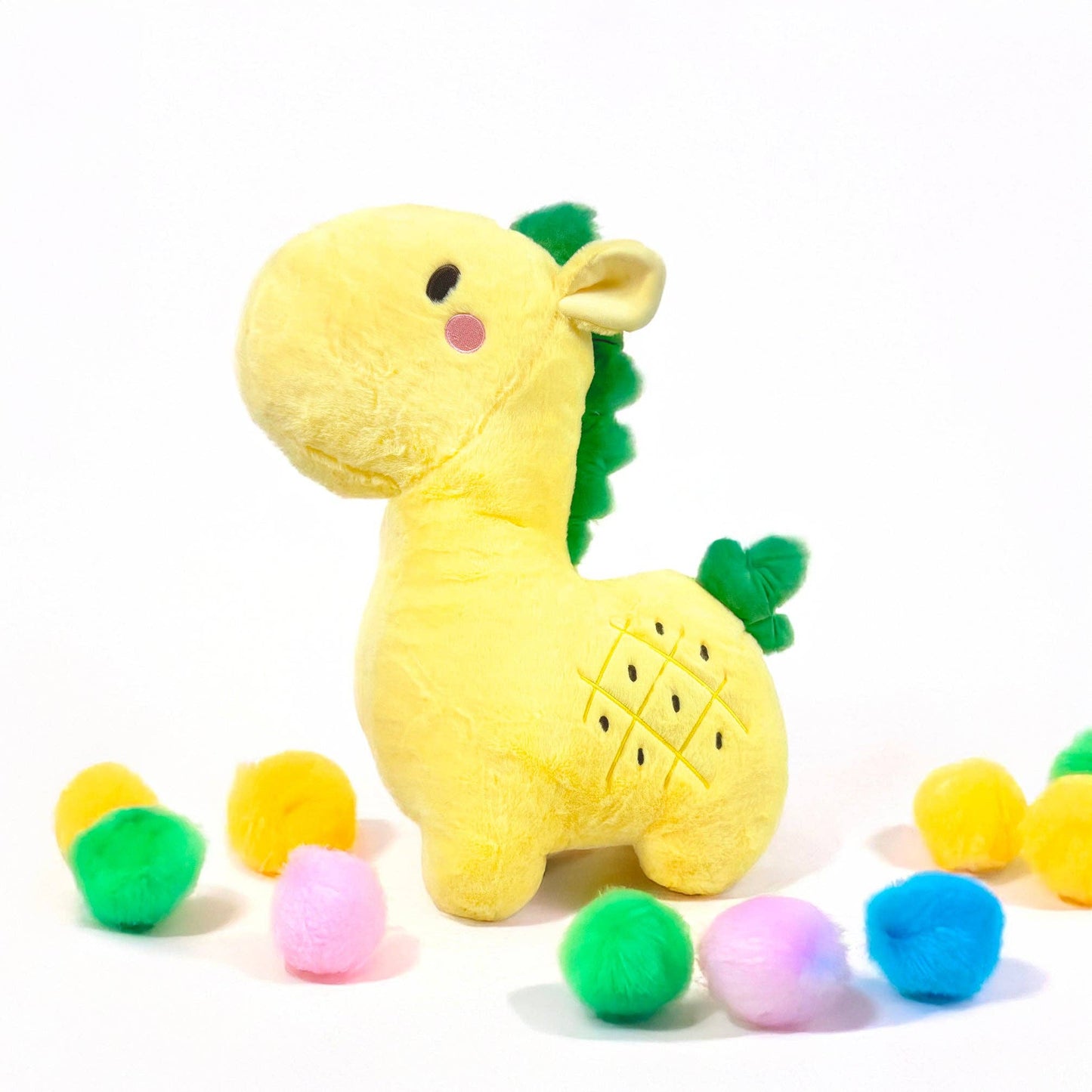 FLUFFERY - Pineapple Horse Plush Toy (20" / 50 cm)