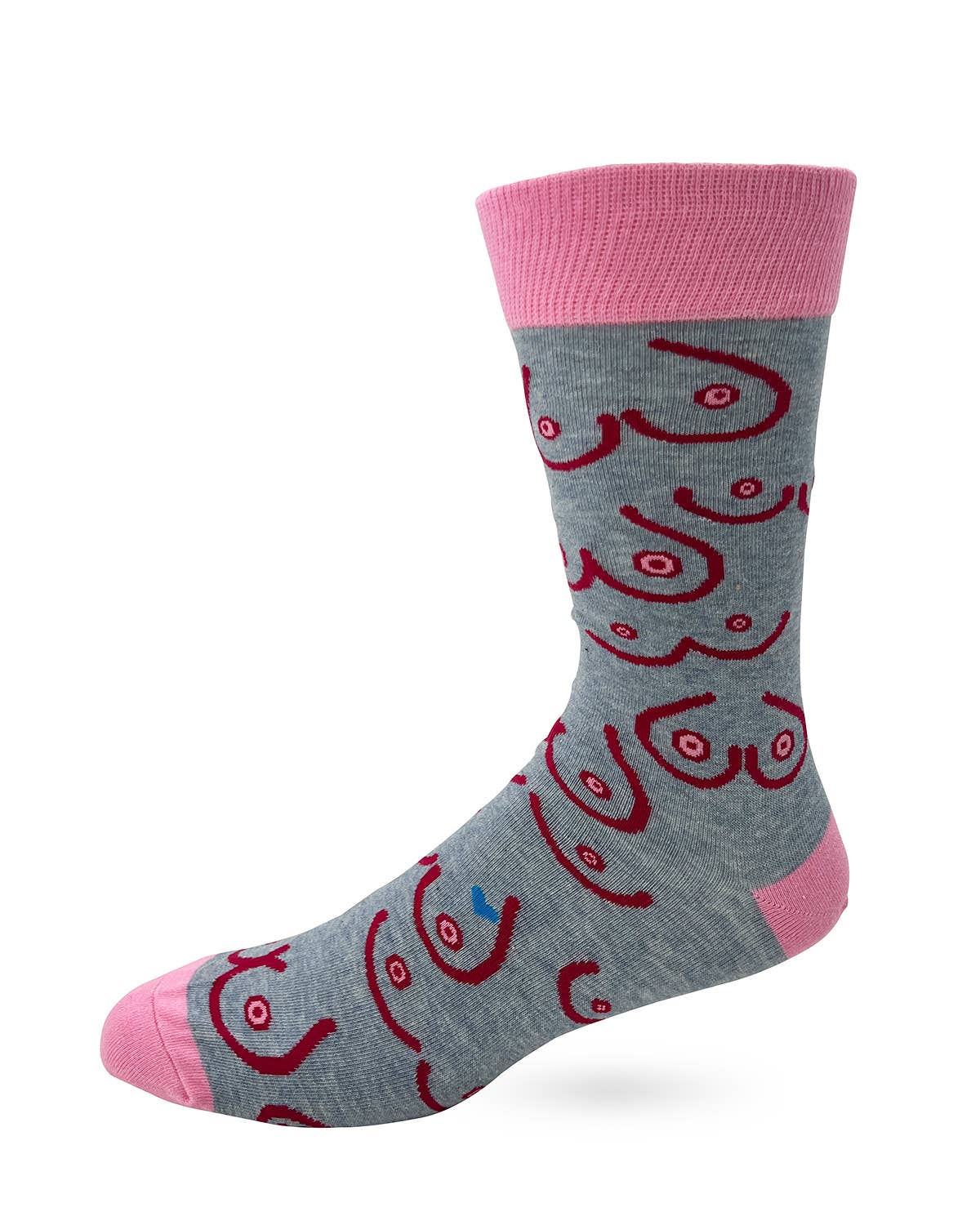 Fabdaz - Big Or Small Love Them All Men's Novelty Crew Socks