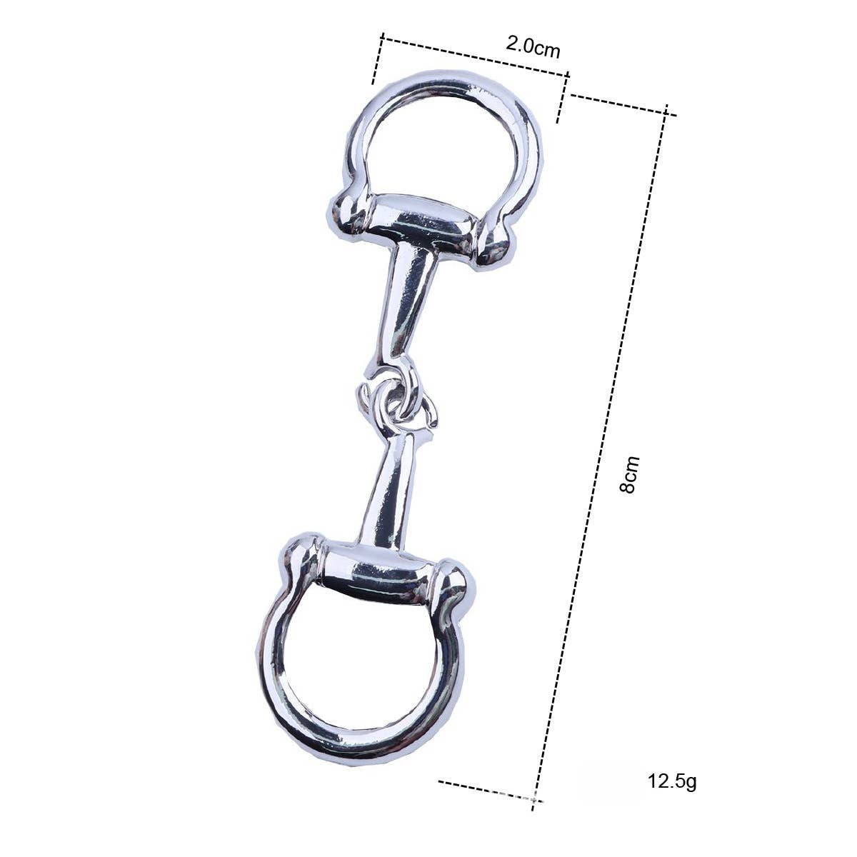 MKS America - Western Horse hoof  Horseshoes alloy Scarf Slide