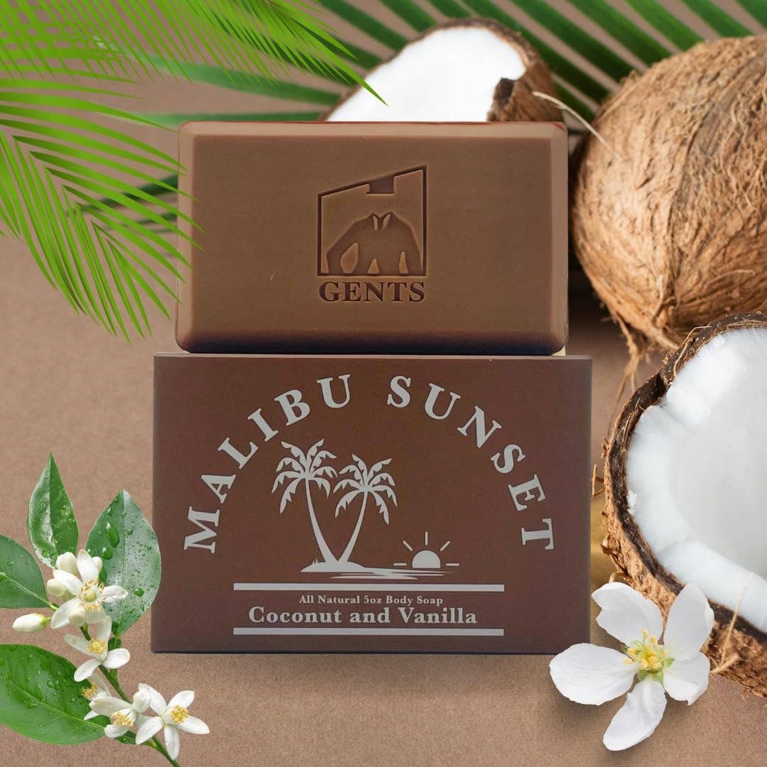 GENTS FINE GROOMING PRODUCTS - GENTS Body Soaps 5 oz All Natural 5 DIFFERENT SCENTS