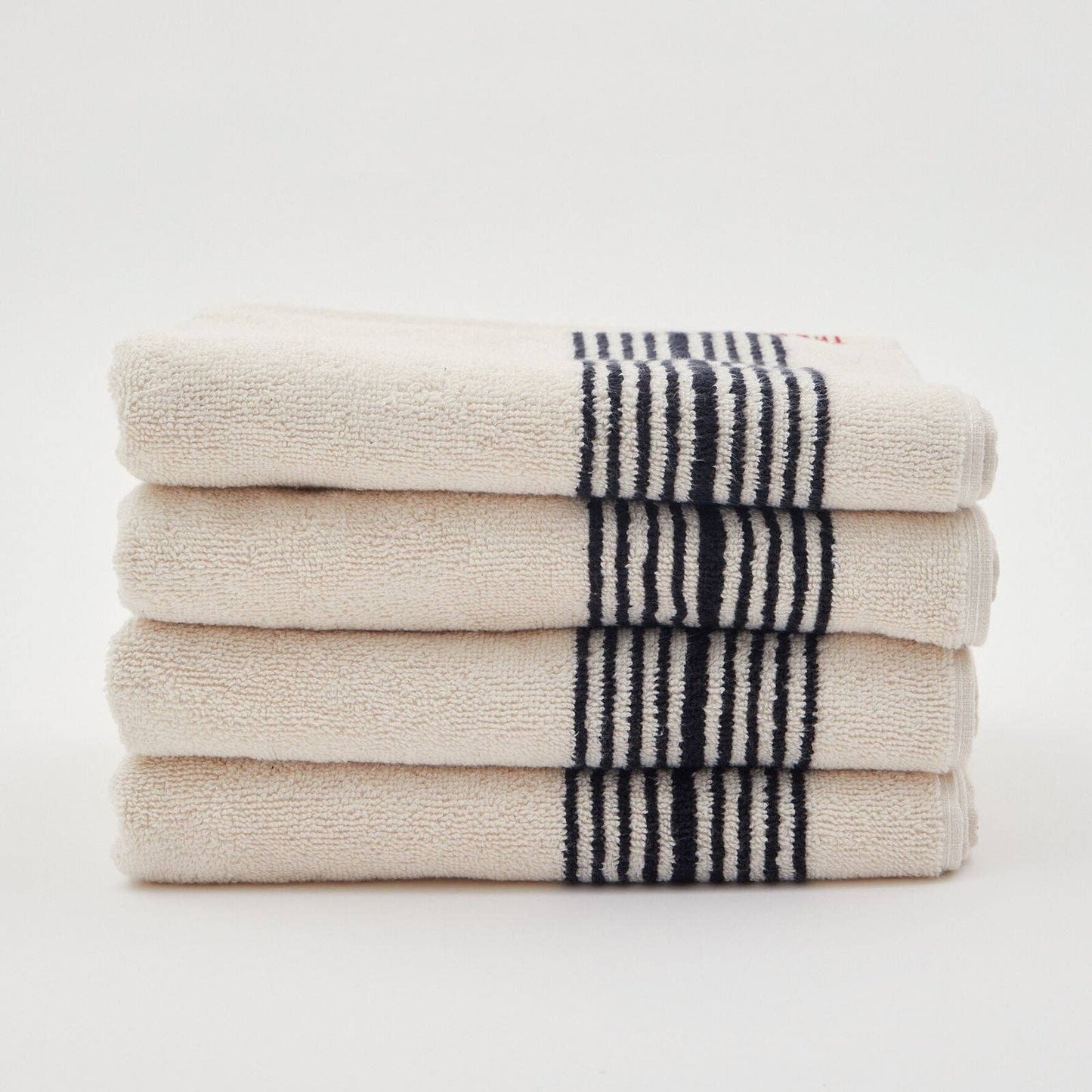 The Loomia - Melika Turkish Cotton Striped Terry Towel