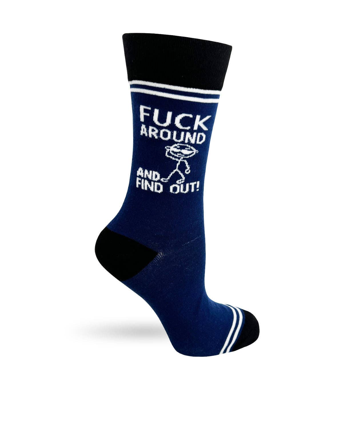 Fabdaz - Fuck Around and Find Out - Hey Now Unisex Crew Socks