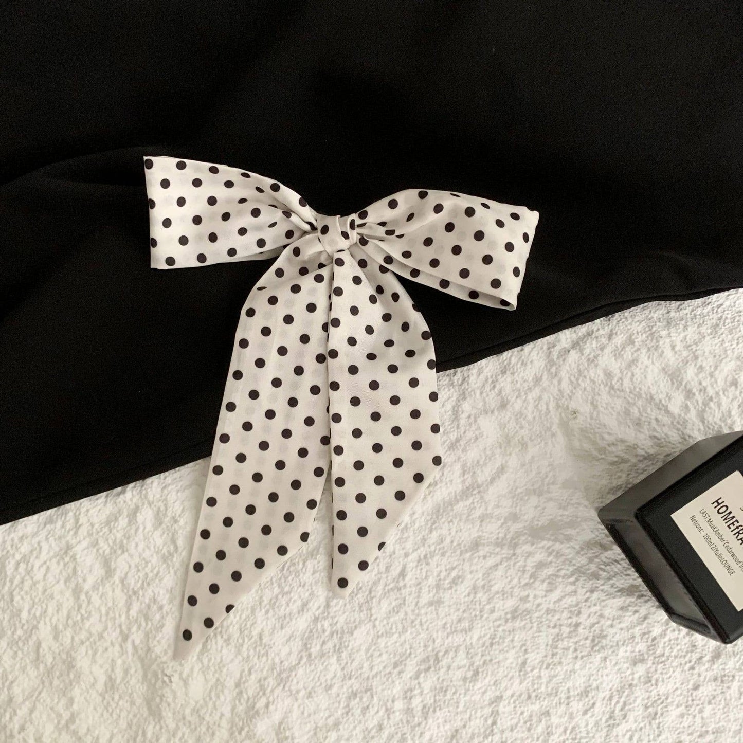 MKS America - Leopard Polka Dot Scarf – Vintage Tie, Women's Hair Tie