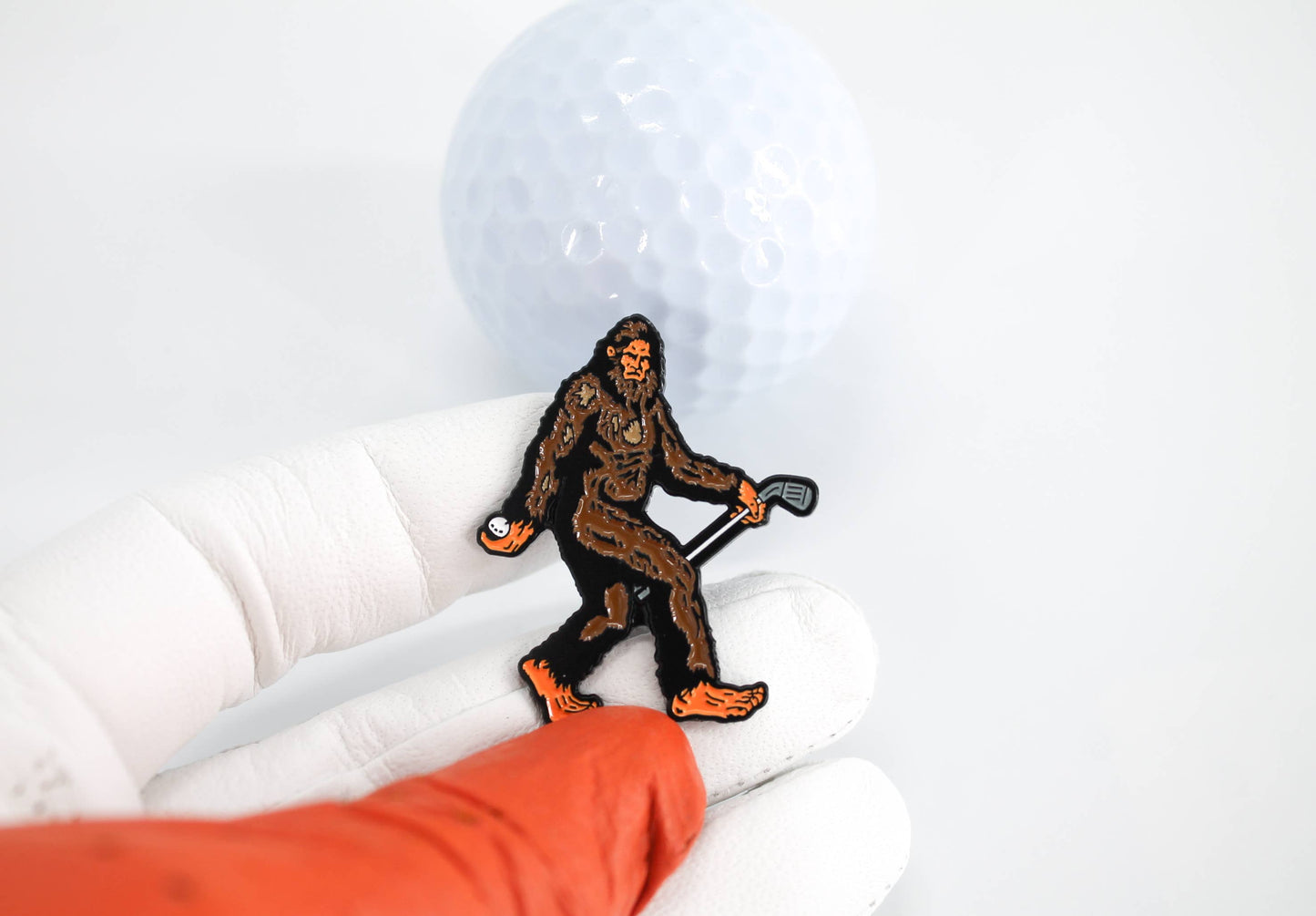 Big Foot Golf Ball Marker + Magnetic Hat Clip