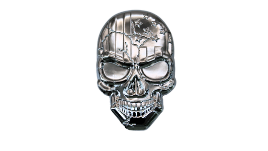 USA Skull 3D Golf Ball Marker + Magnetic Hat Clip