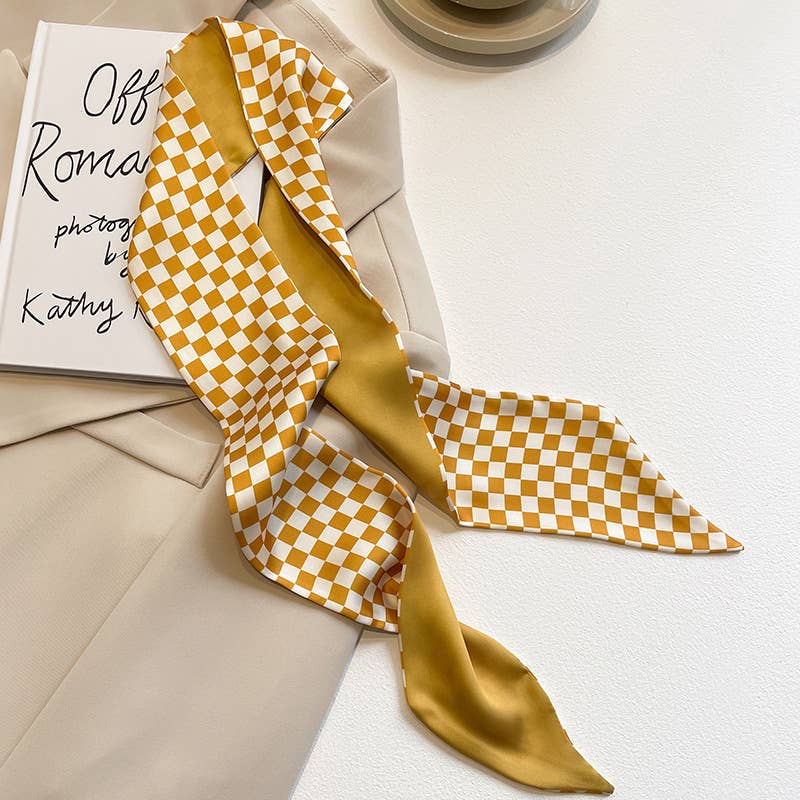 MKS America - Yellow-Toned Multifunctional Decorative Scarf Headband