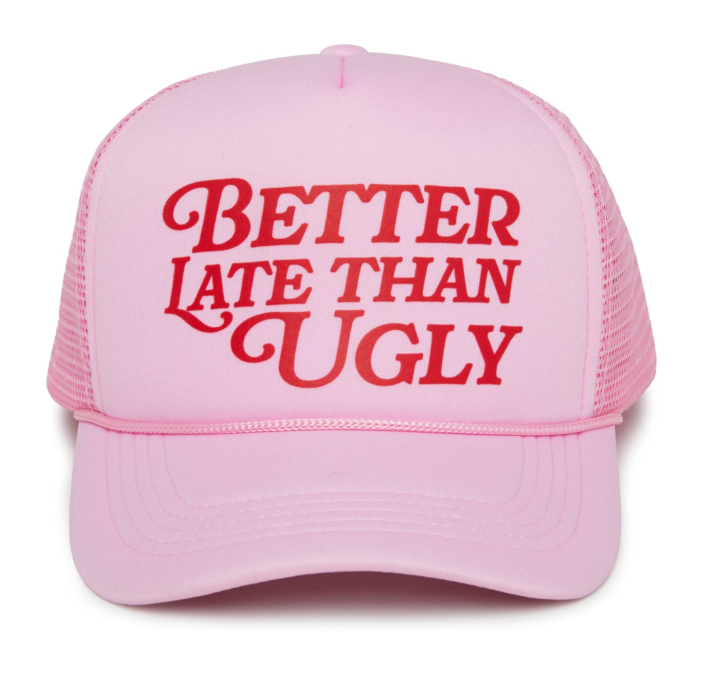 Funky Junque - Foam Trucker - Better Late Than Ugly (Light Pink)
