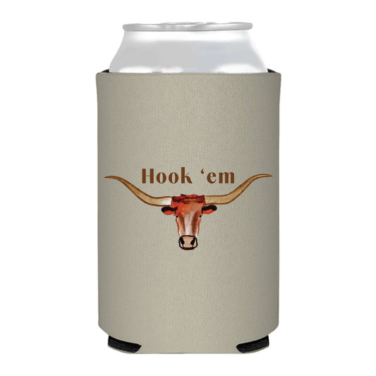 Sip Hip Hooray - Long Horn Can Cooler - Texas