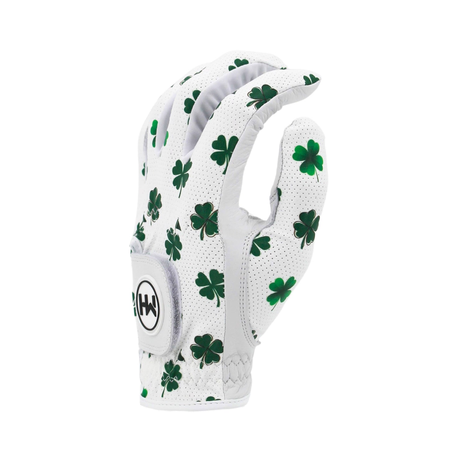 MULLIGAN HOOLIGAN® Men's Golf Glove | Unique Standout Design: Whiskey Cigar / Worn On Left Hand / Men's Medium