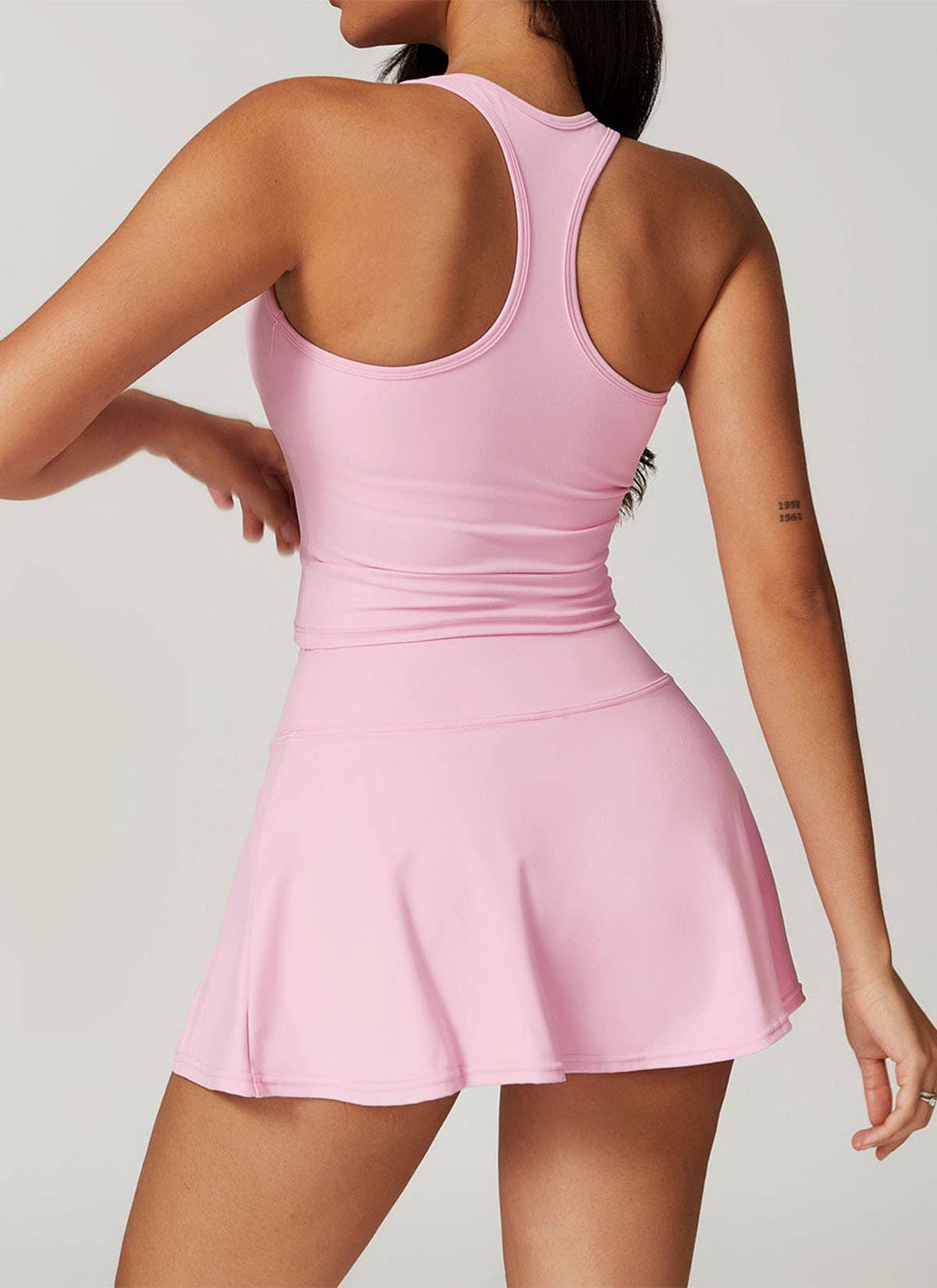 Crave by FW - Athletic Set with Racerback Vest and A-line Skirt