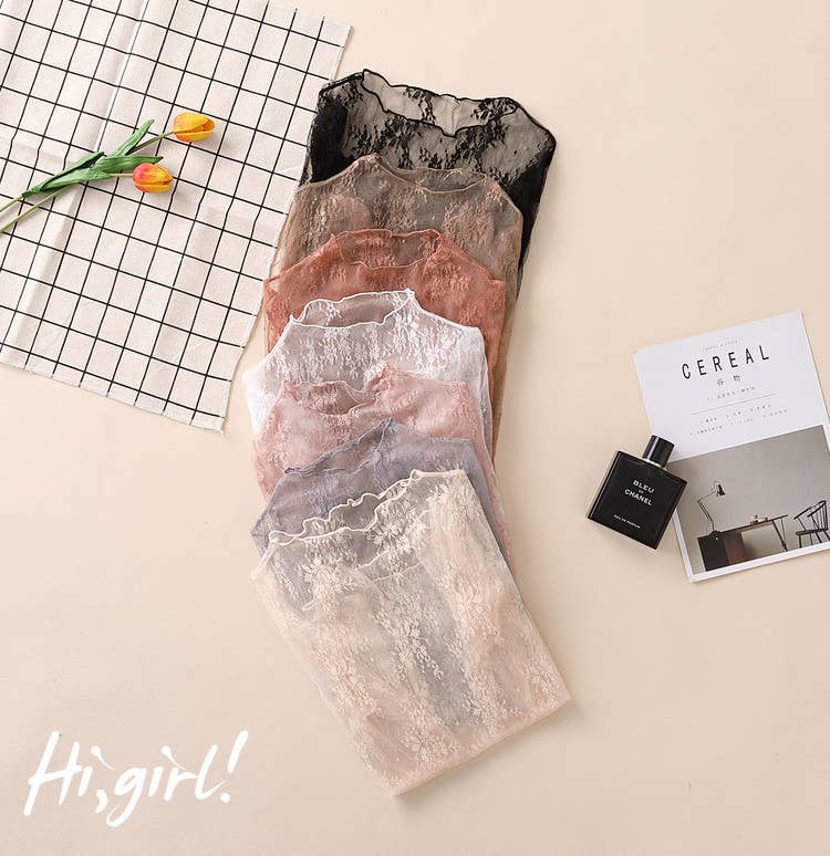 Hope & Sunshine - Lace Mesh Top